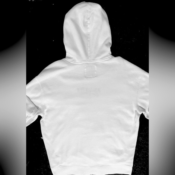 Hollister Men’s White Hooded sweater - Picture 2 of 4
